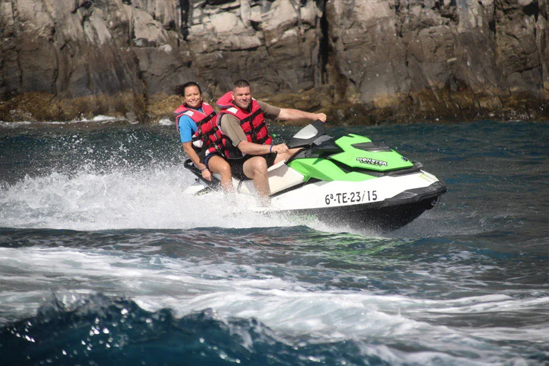 Safari en moto de agua